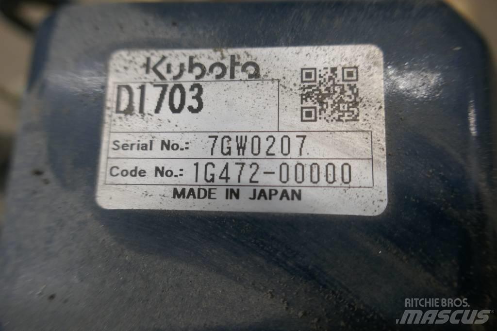 Kubota D 1703-EU1 Motorer