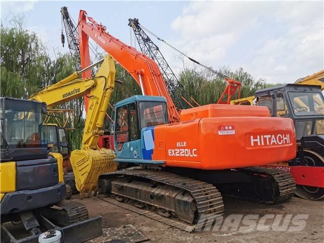 Hitachi EX220LC Bandgrävare