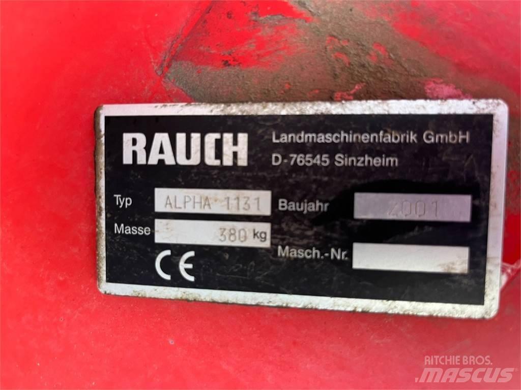 Rauch Alpha 1131 Mineralgödselspridare