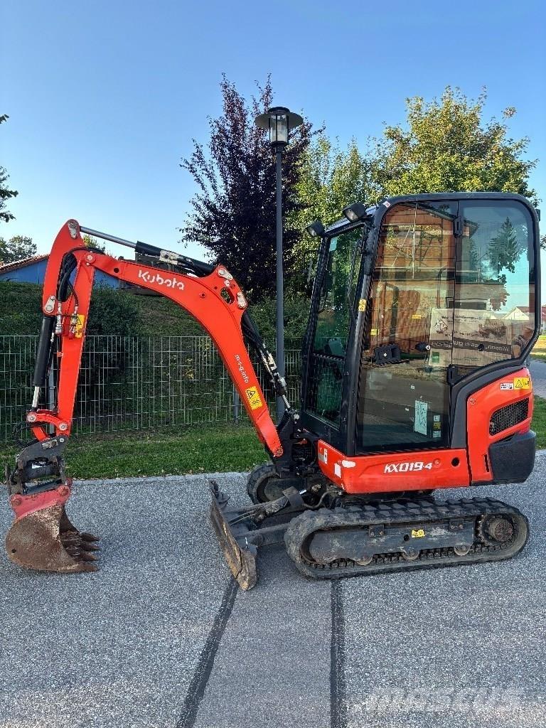 Kubota KX 019-4 Minigrävare < 7t