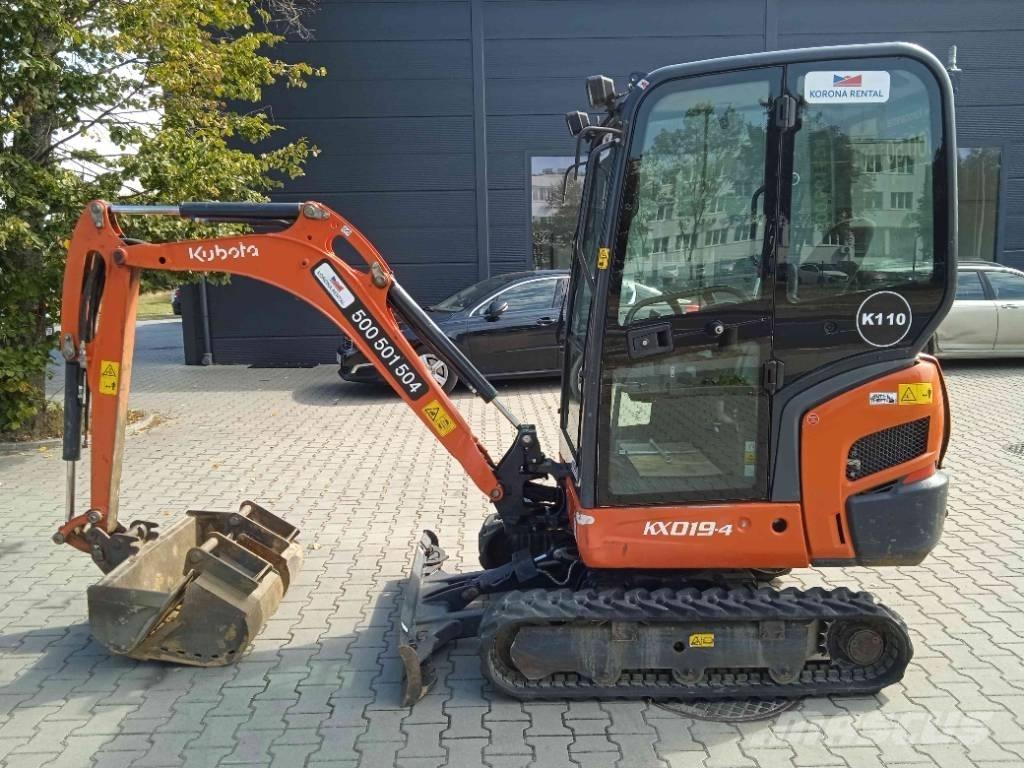 Kubota KX 019-4 Minigrävare < 7t