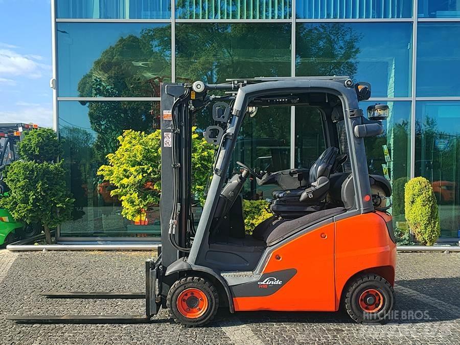 Linde H16T-01 Gasolmotviktstruckar