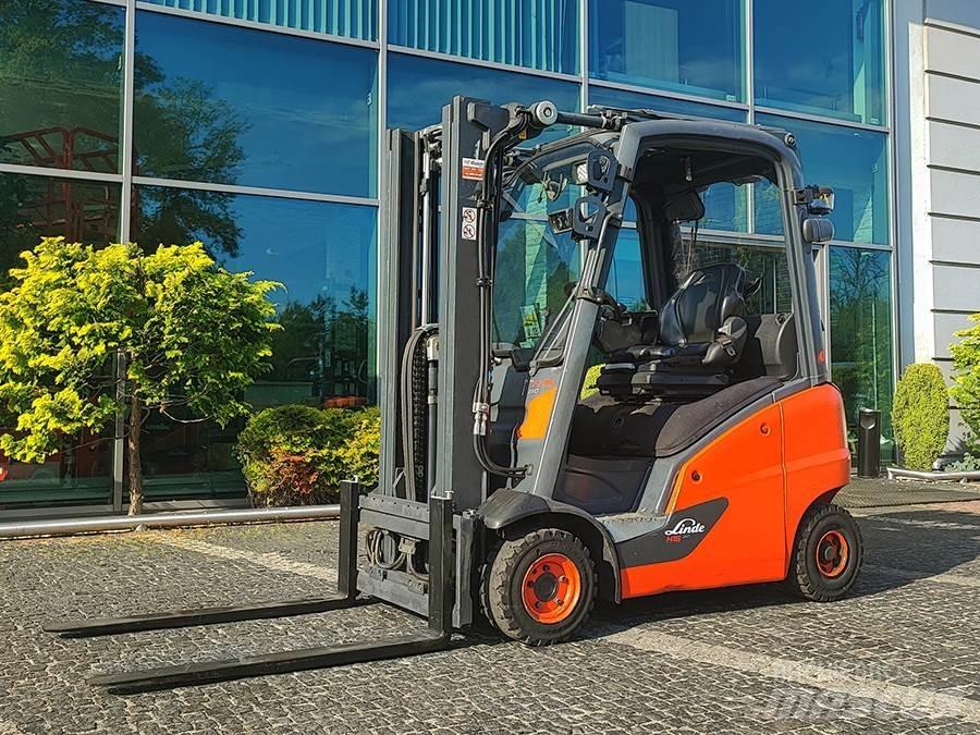 Linde H16T-01 Gasolmotviktstruckar