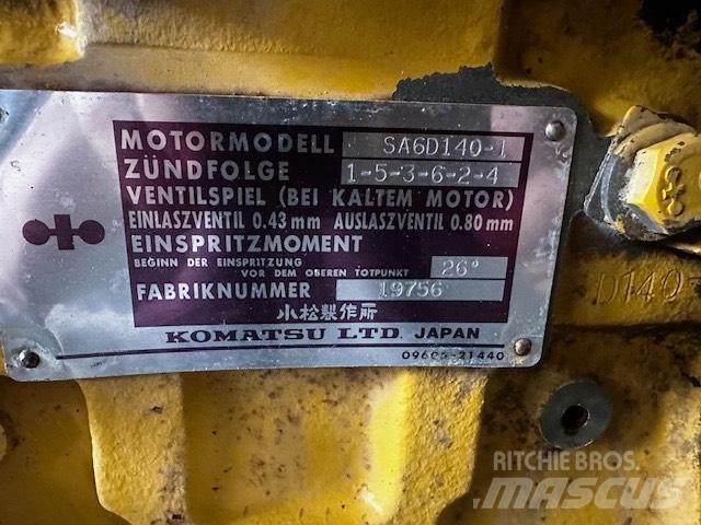 Komatsu SA6D140-1 Motorer