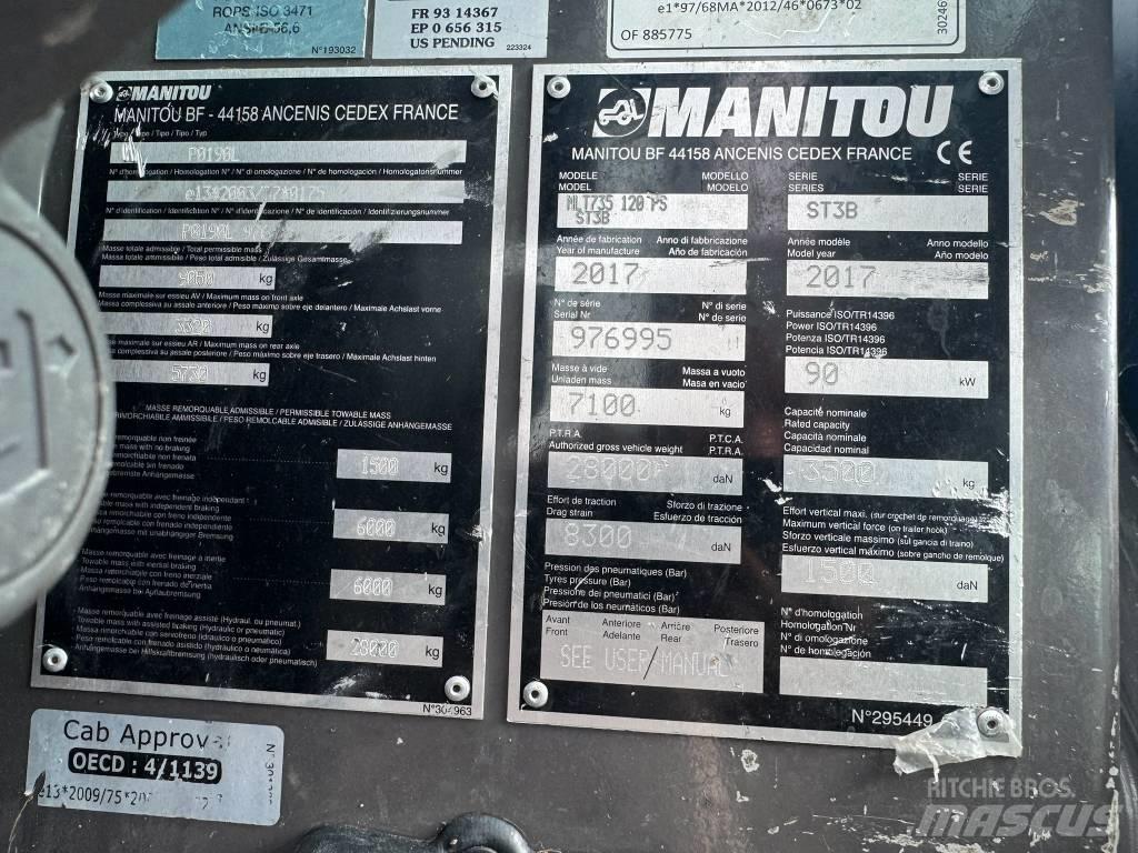 Manitou MLT 735-120 Redskapsbärare för lantbruk
