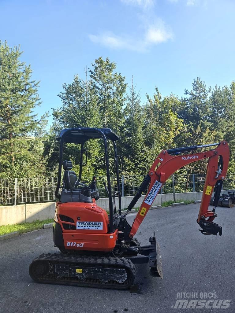 Kubota U 17-3 Minigrävare < 7t
