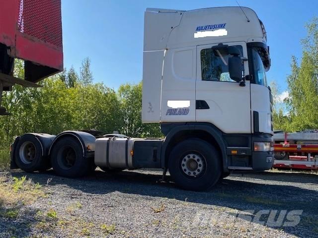 Scania R 164, 6x2 Dragbilar