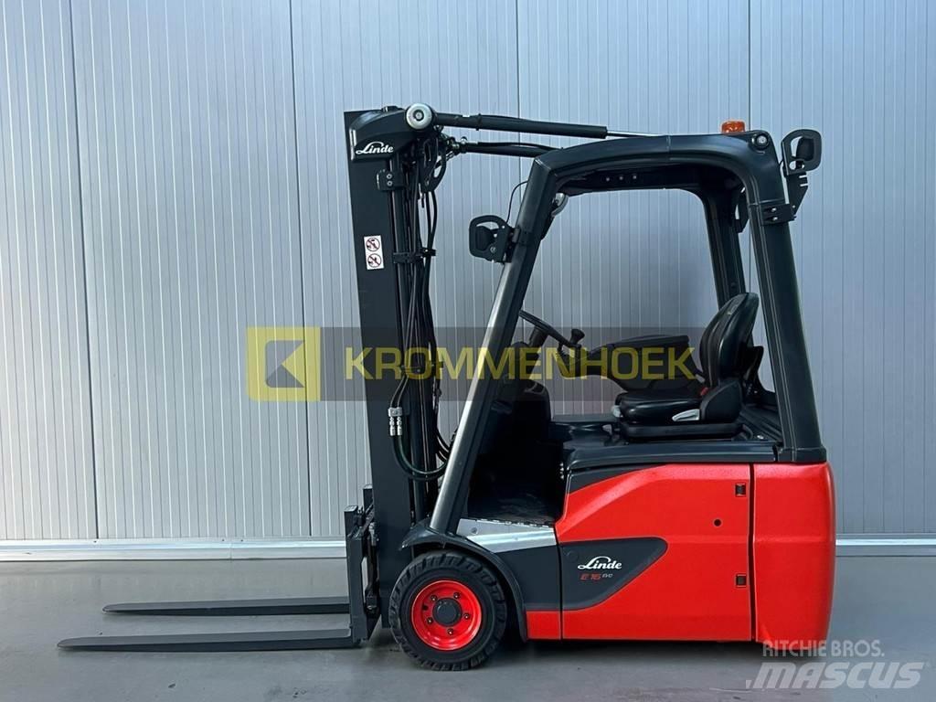 Linde E 16 C-02 Elmotviktstruckar
