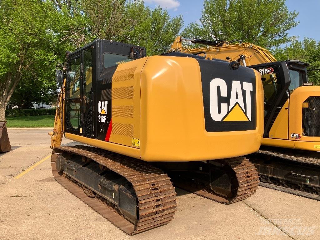 CAT 318 FL Bandgrävare