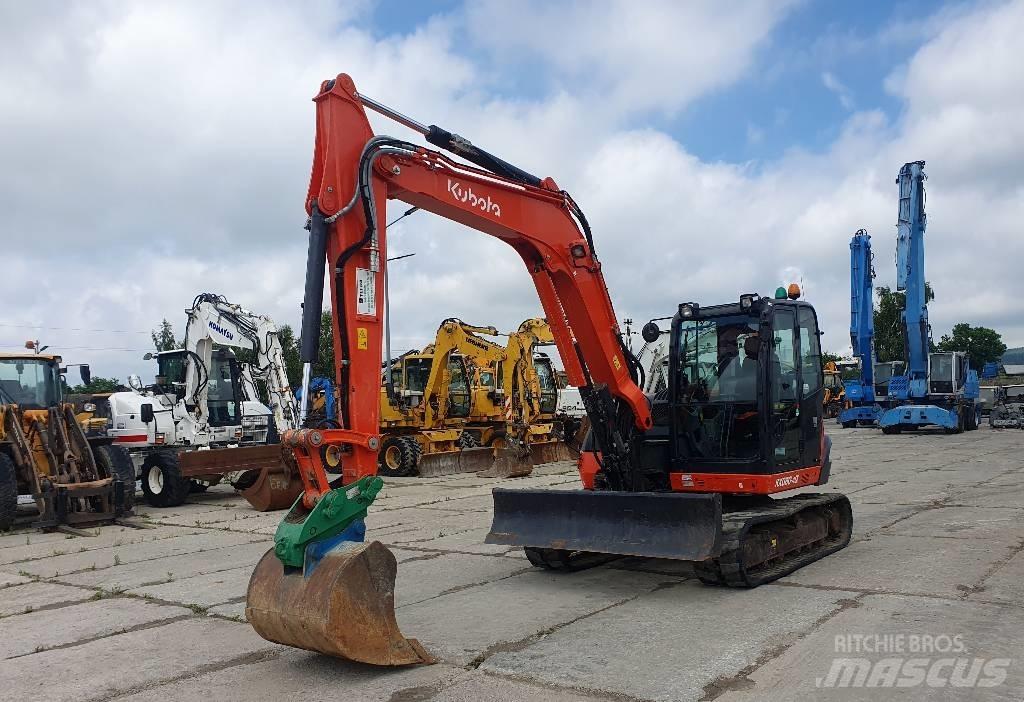 Kubota KX 080-4a Midigrävmaskiner 7t - 12t