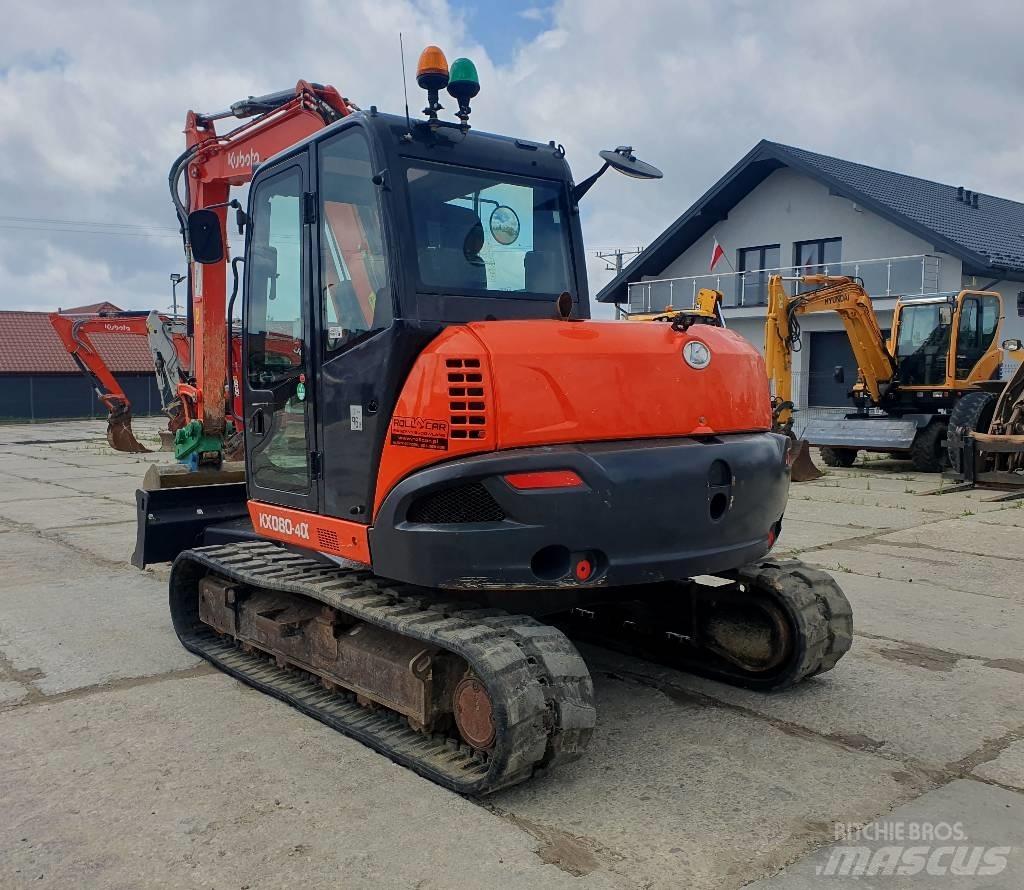 Kubota KX 080-4a Midigrävmaskiner 7t - 12t