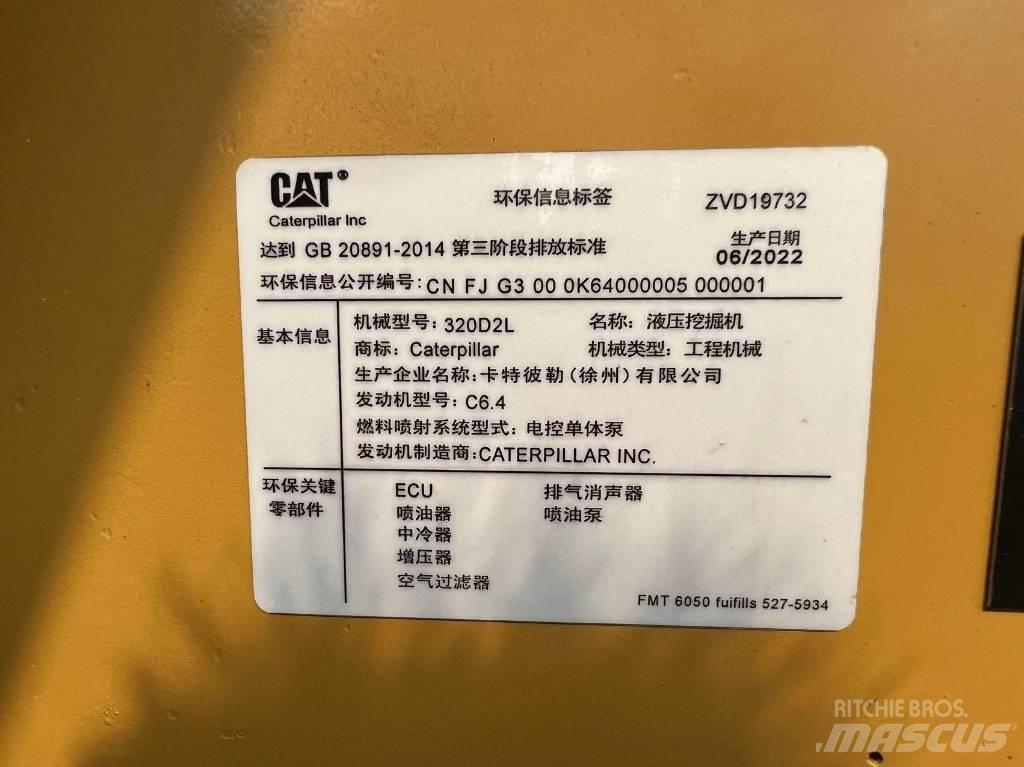 CAT 320 D Bandgrävare