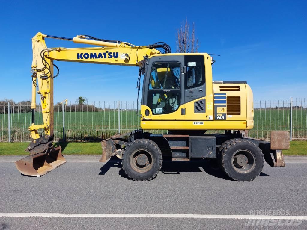 Komatsu PW148-10 Hjulgrävare