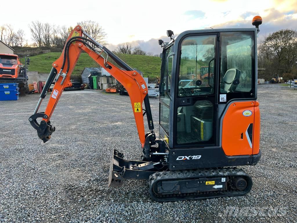 Doosan DX 19 Minigrävare < 7t