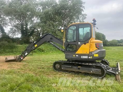 Volvo ECR 88 D Pro Midigrävmaskiner 7t - 12t
