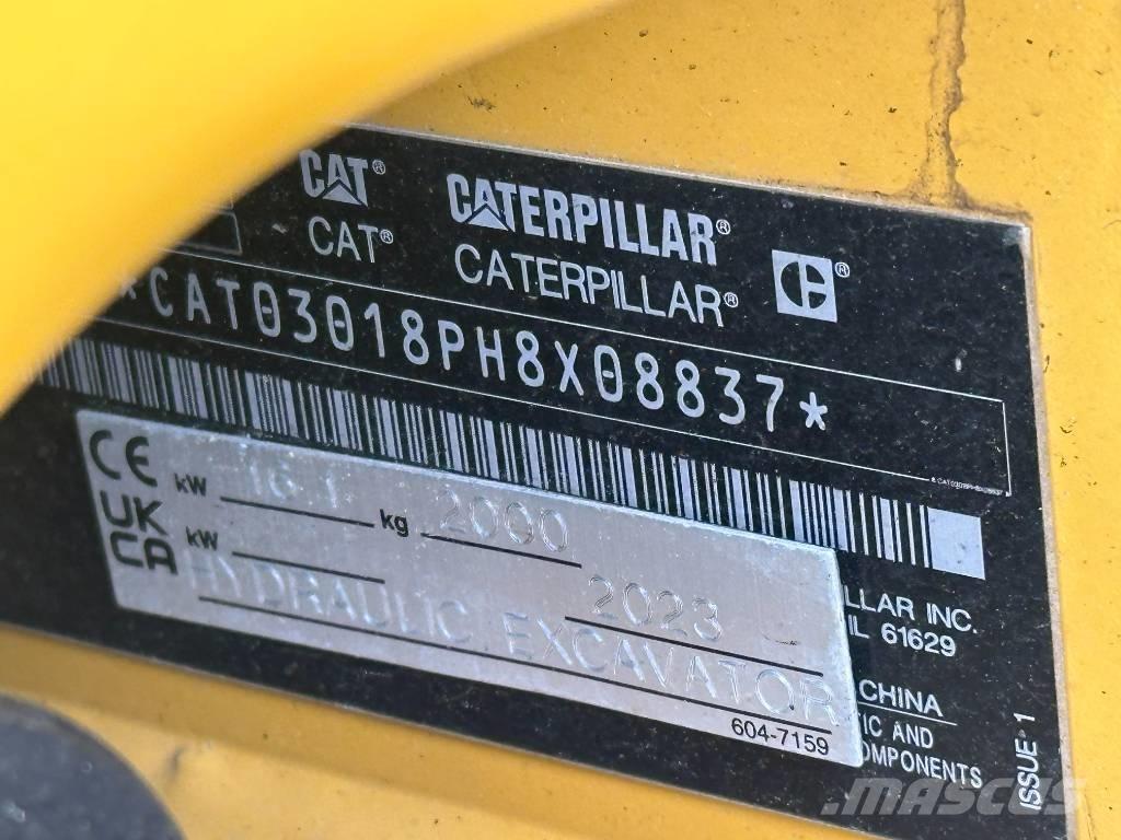 CAT 301.8 Minigrävare < 7t