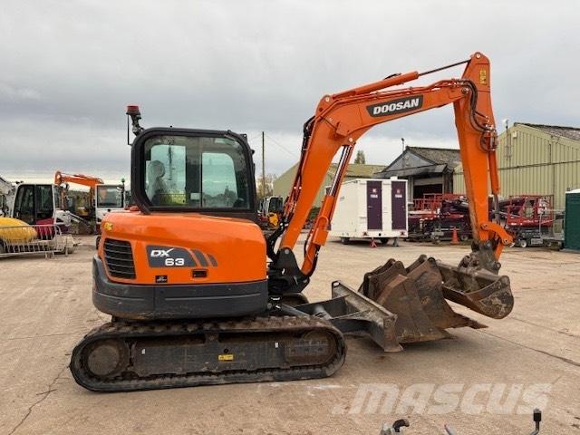 Doosan DX 63-3 Minigrävare < 7t