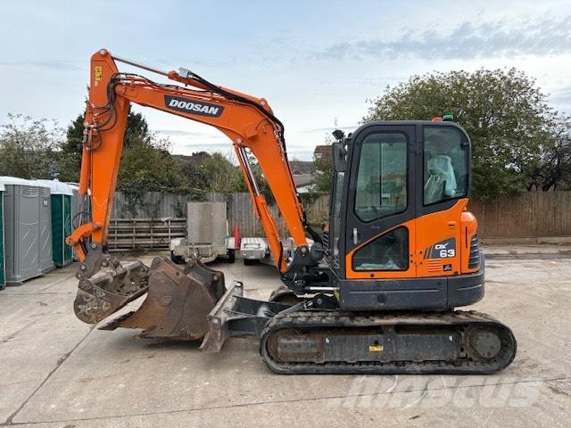 Doosan DX 63-3 Minigrävare < 7t