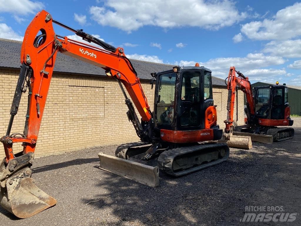 Kubota Kx057 Minigrävare < 7t