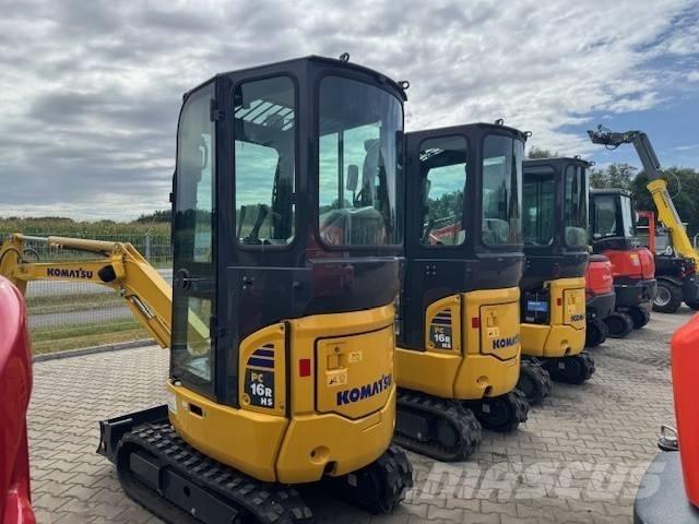 Komatsu PC 16 Minigrävare < 7t