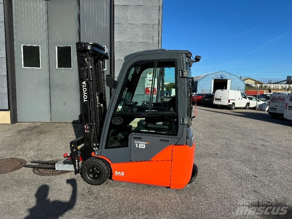 Toyota 8FBEK18T Elmotviktstruckar