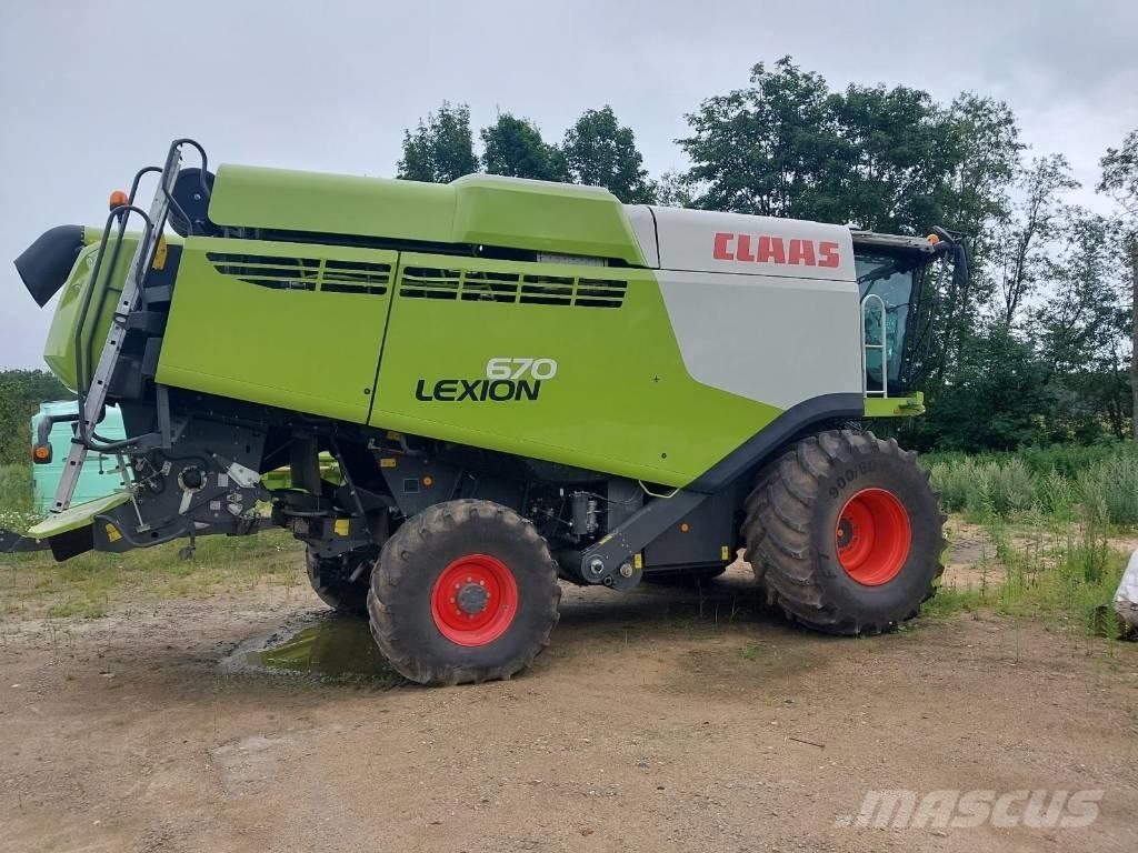 CLAAS Lexion 670 Skördetröskor
