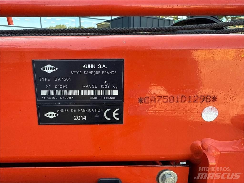 Kuhn GA 7501 Strängläggande skördare