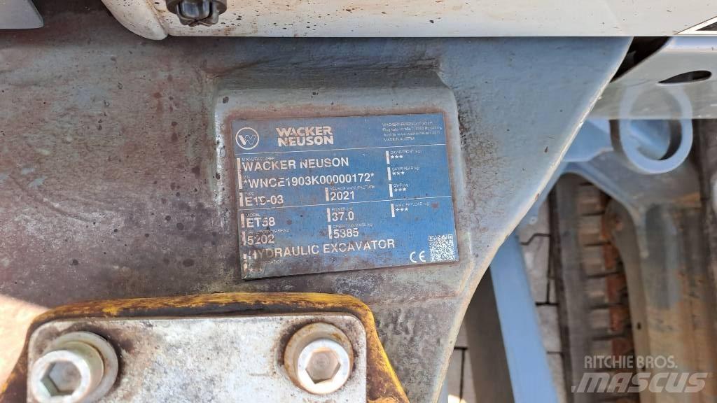 Wacker Neuson ET58 Bandgrävare