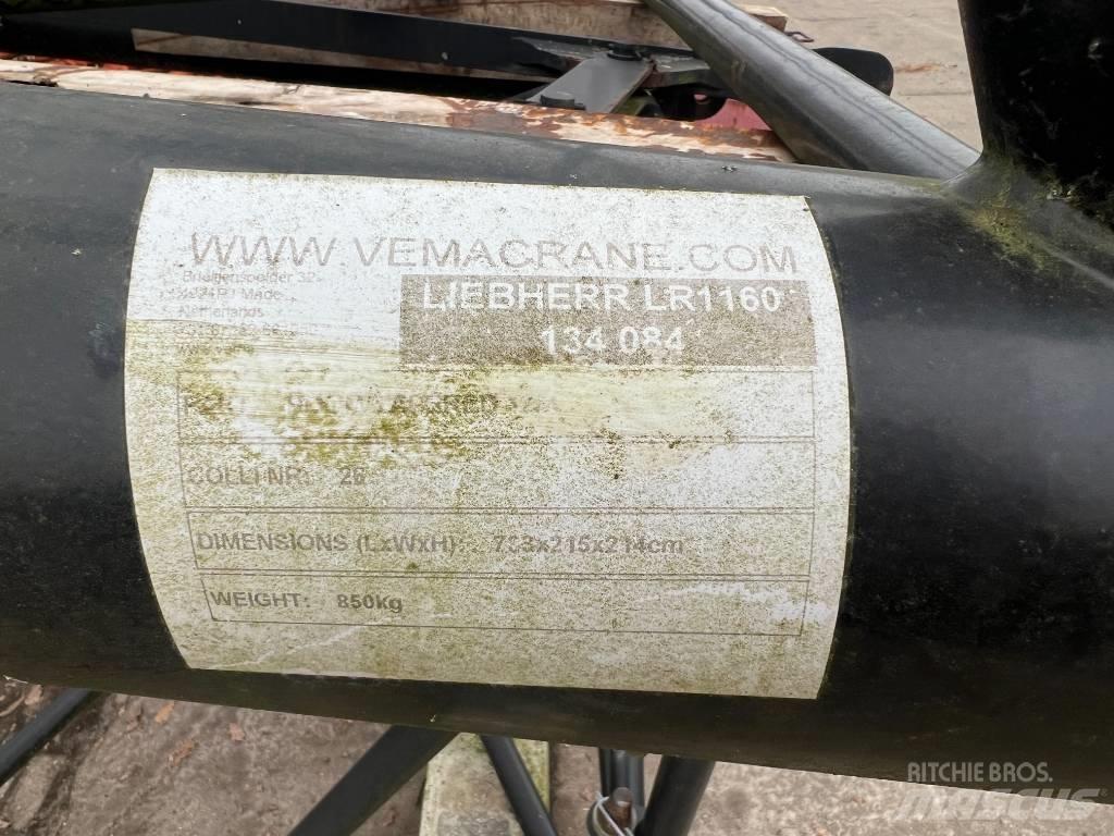 Liebherr LR 1160 Kranar, delar och tillbehör