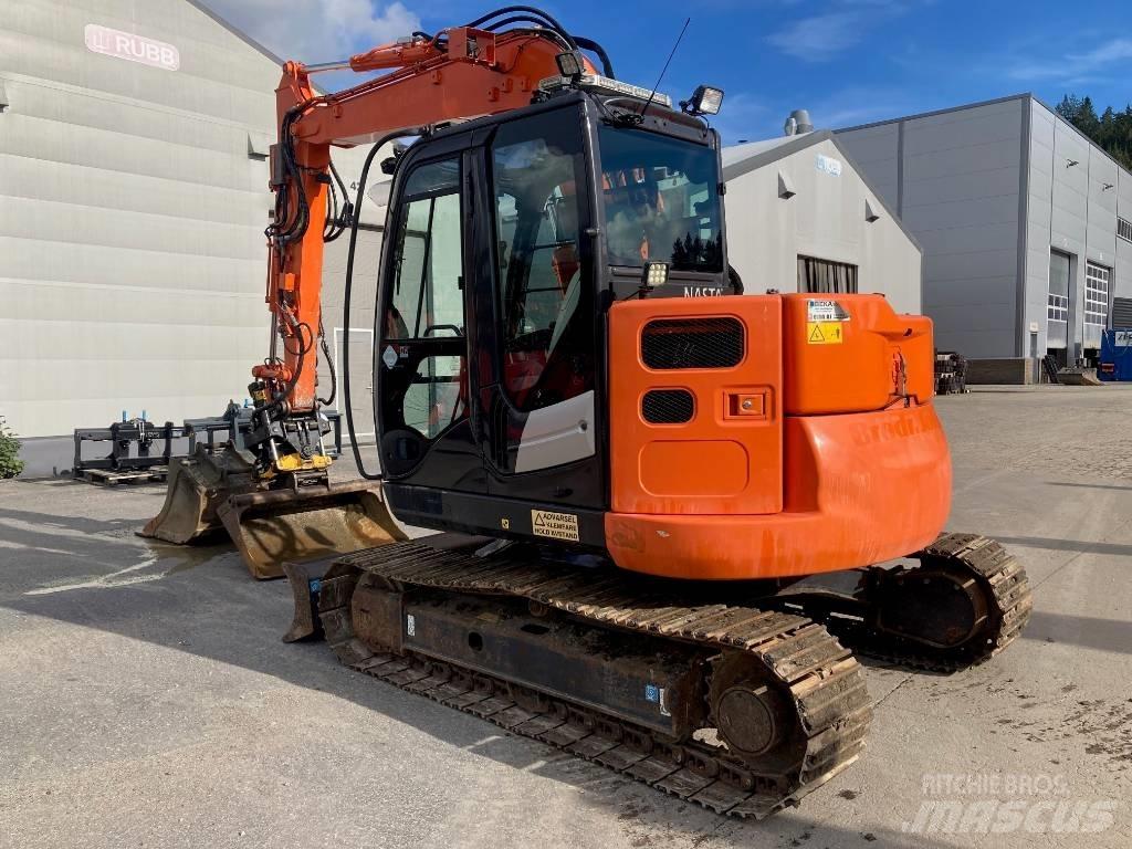 Hitachi ZX 85 US-5 Midigrävmaskiner 7t - 12t