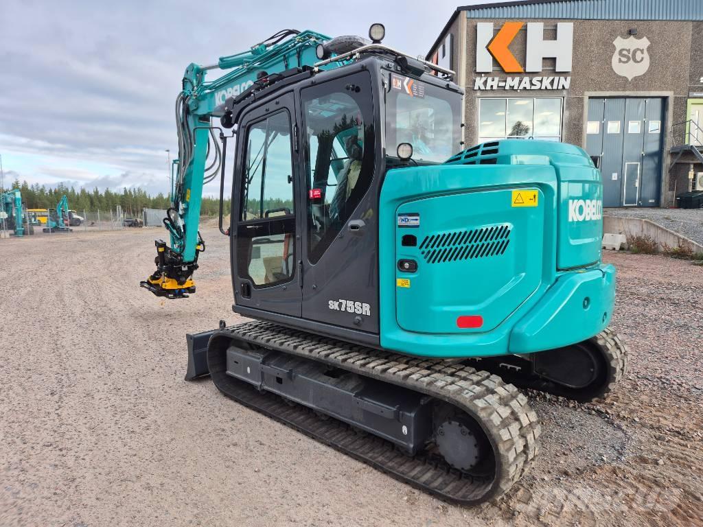 Kobelco SK75SR-7 Midigrävmaskiner 7t - 12t