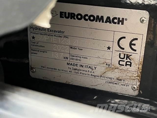 Eurocomach 19ZT Minigrävare < 7t