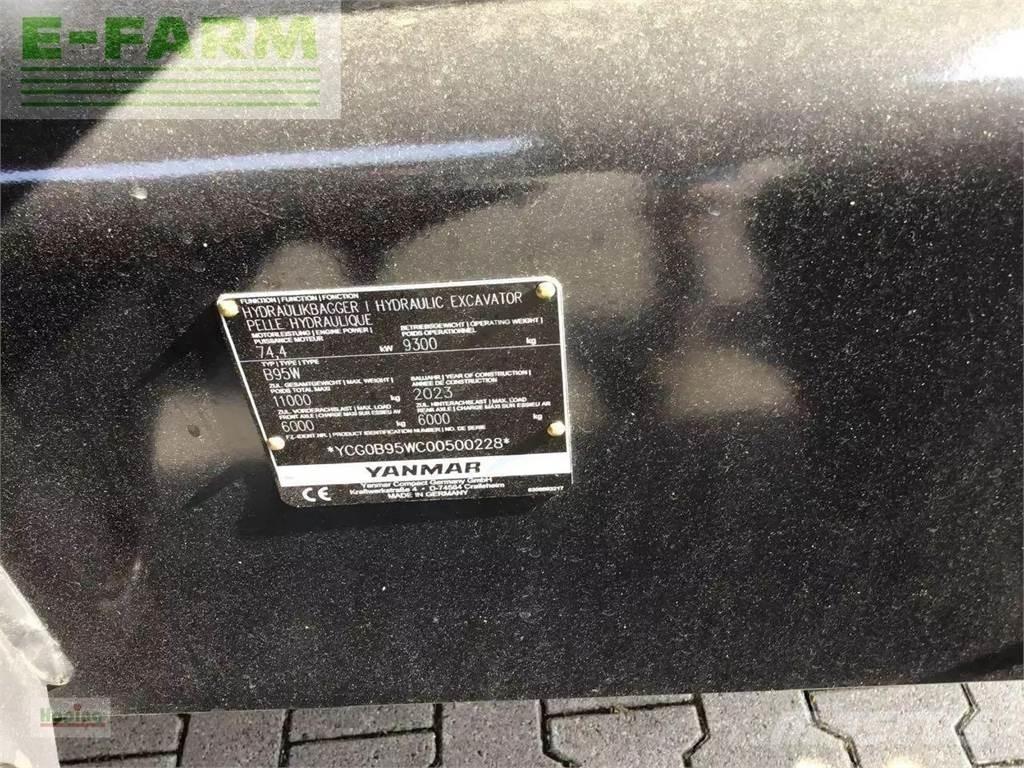 Yanmar b95w/5 Hjulgrävare
