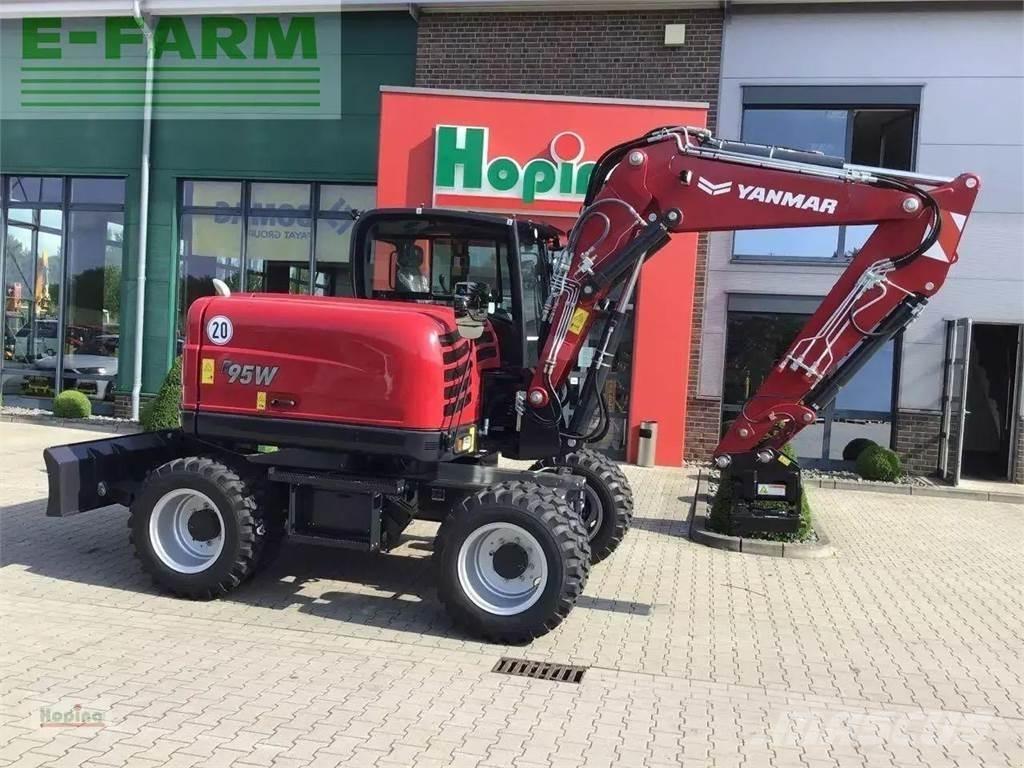 Yanmar b95w/5 Hjulgrävare