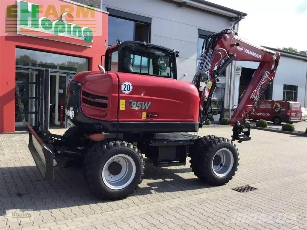 Yanmar b95w/5 Hjulgrävare