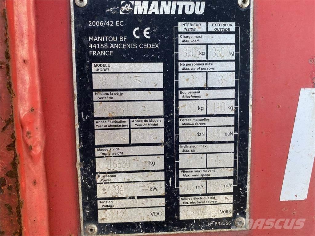 Manitou 280TJ Bomliftar