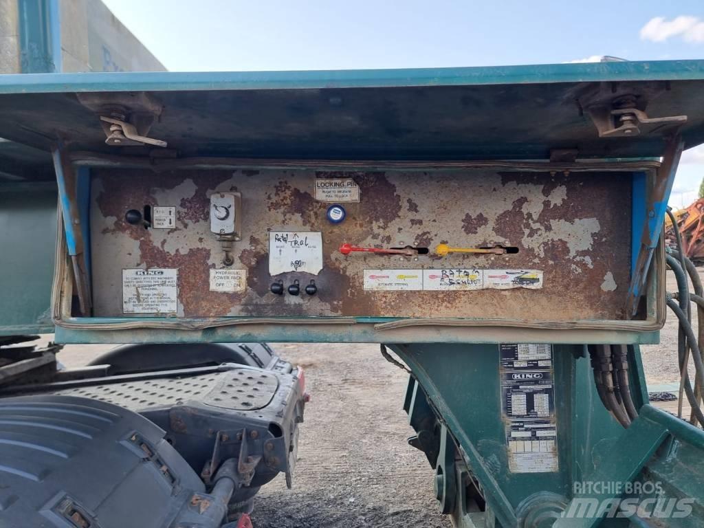 King GTL 70 Låg lastande semi trailer
