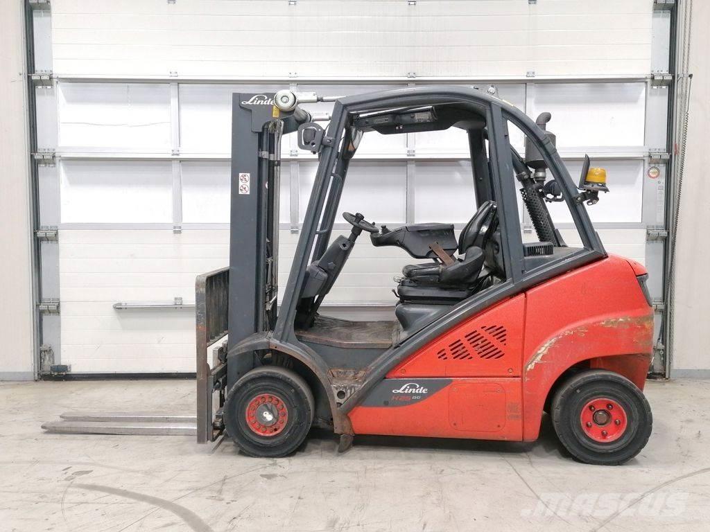 Linde H25D-02 Dieselmotviktstruckar