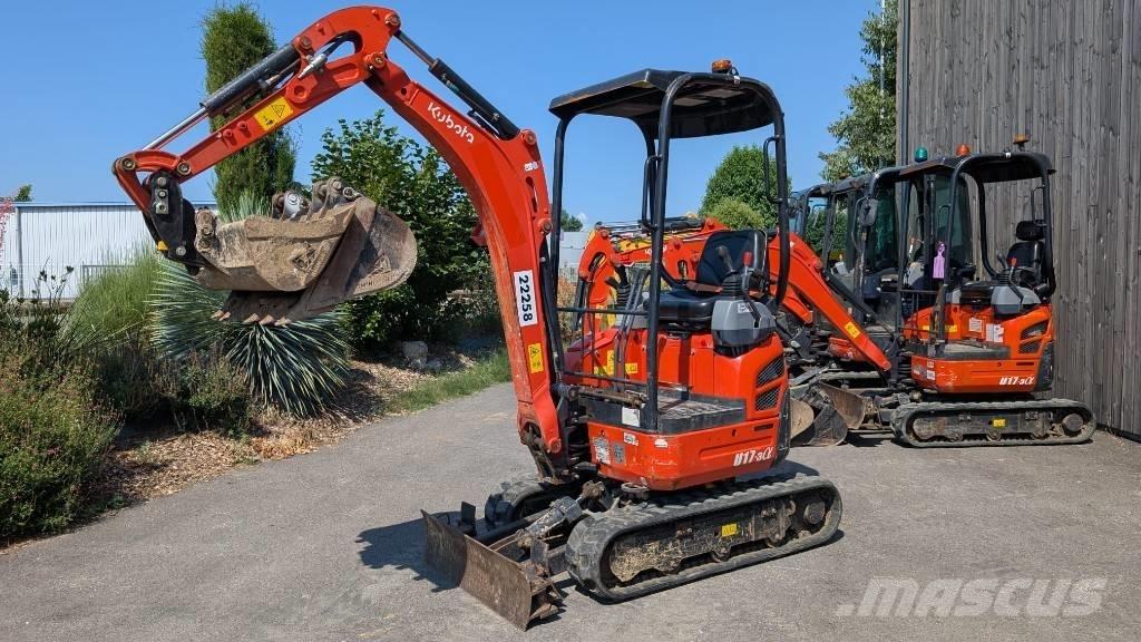Kubota U 17-3 Minigrävare < 7t