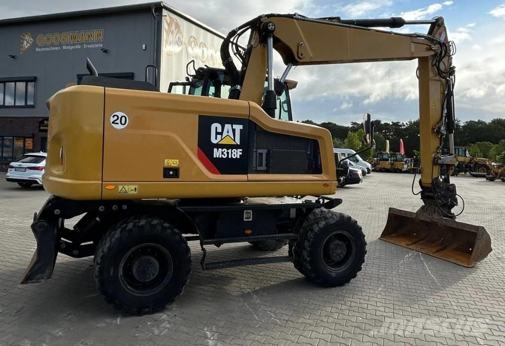 CAT M 318 F Hjulgrävare