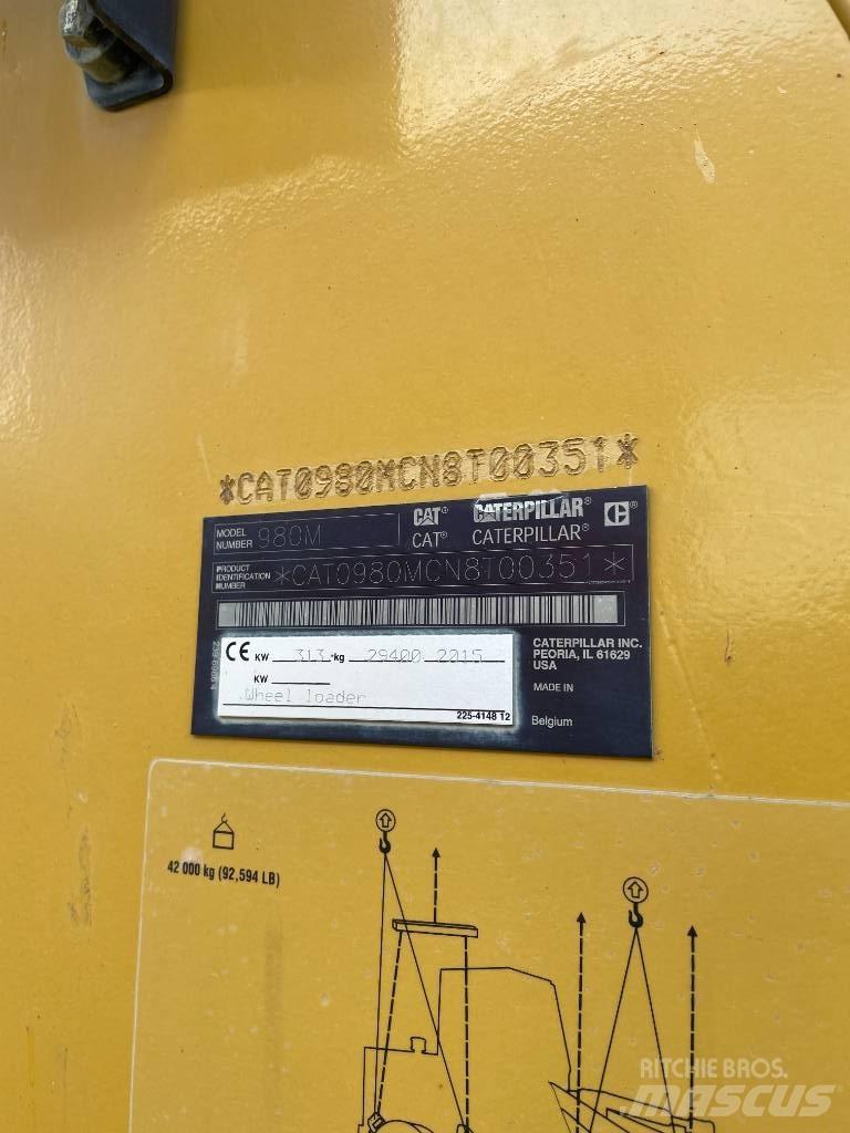 CAT 980M Hjullastare