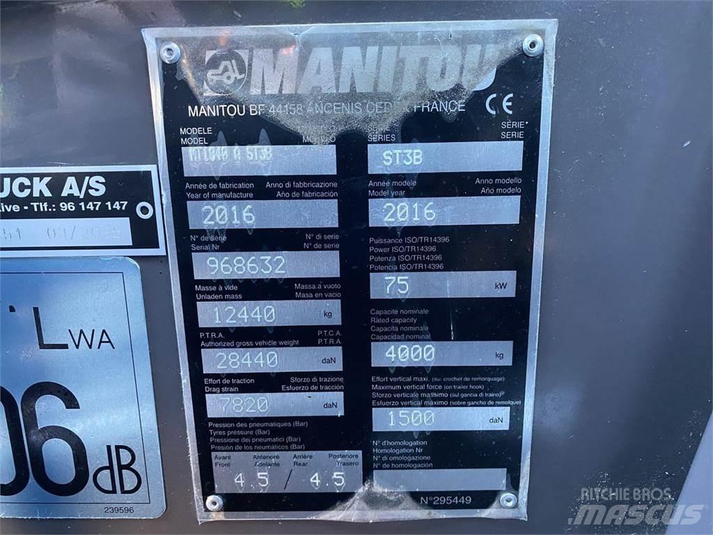Manitou MT1840A Teleskoplastare
