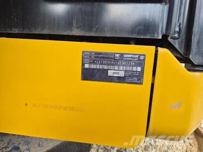 CAT 349 Bandgrävare