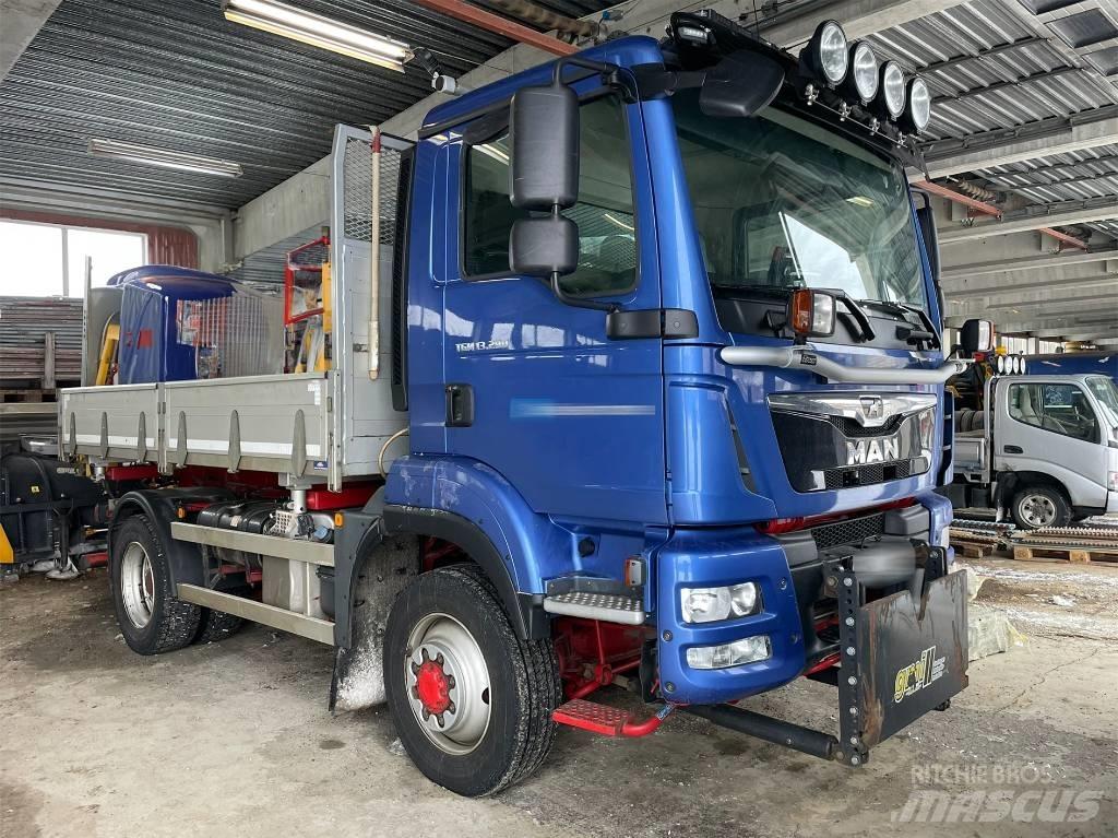 MAN TGM 13.290 4x4 Tippbilar