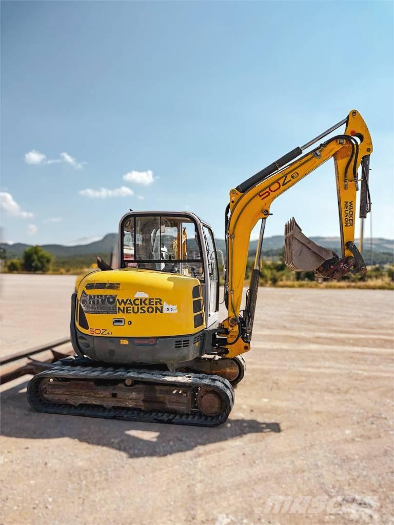 Wacker Neuson 50 Z3 Minigrävare < 7t
