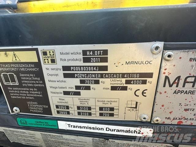Hyster H 4.0 FT Dieselmotviktstruckar