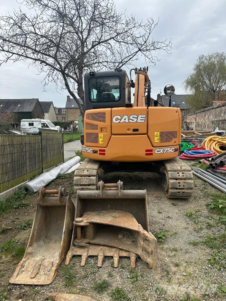 CASE Cx75c Midigrävmaskiner 7t - 12t