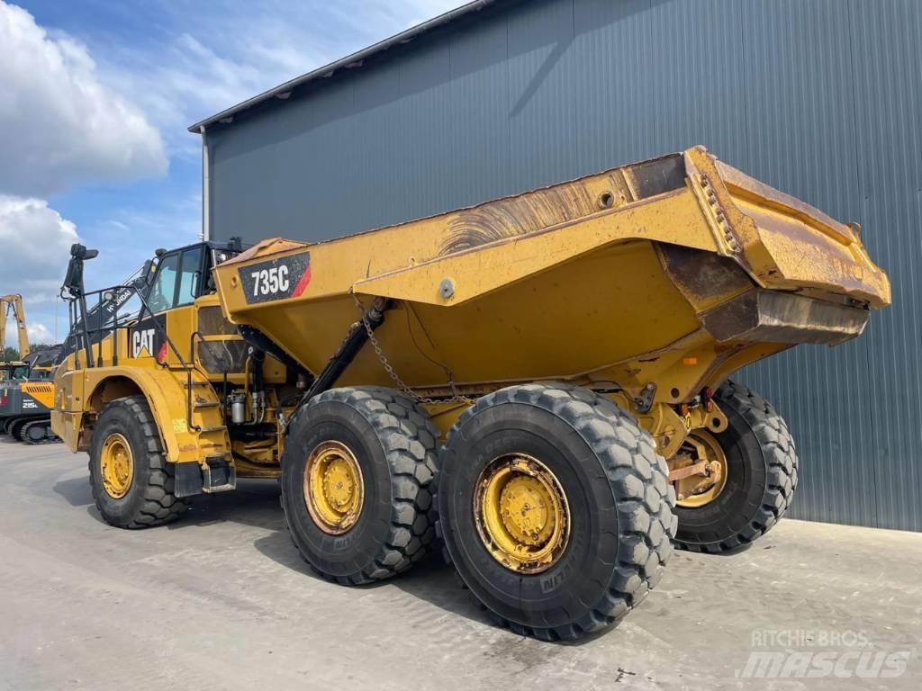 CAT 735C Midjestyrd dumper
