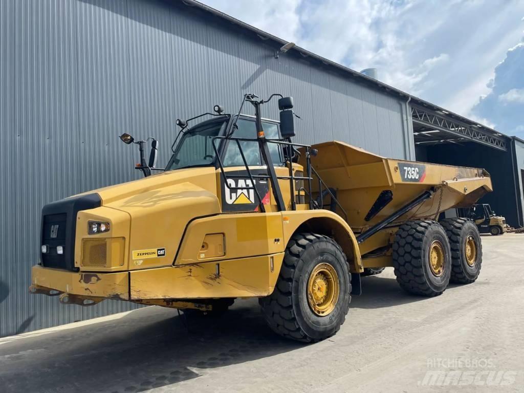 CAT 735C Midjestyrd dumper