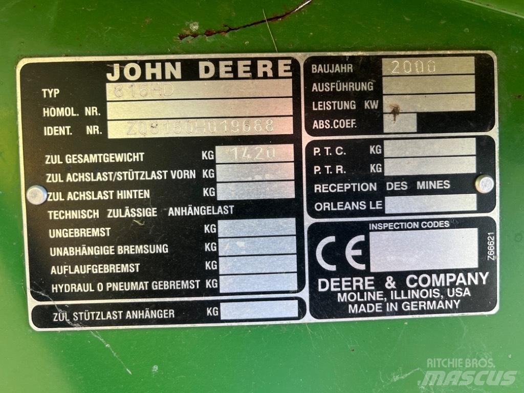 John Deere 2256 Skördetröskor